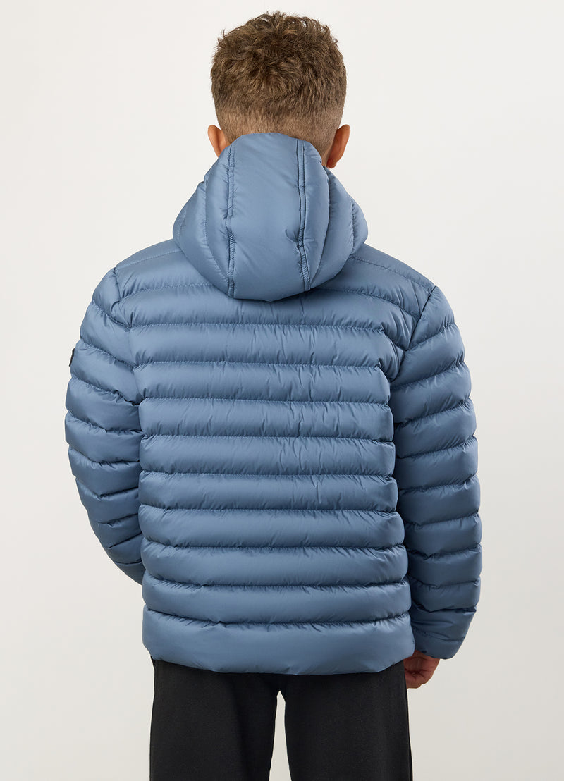 Gym King Kids Endurance Puffer Jacket - Slate Blue