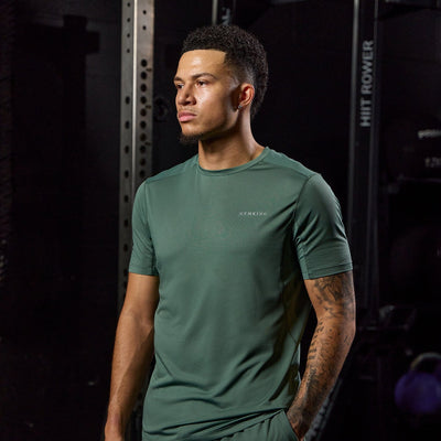 Gym King Energise T-Shirt - Army Green