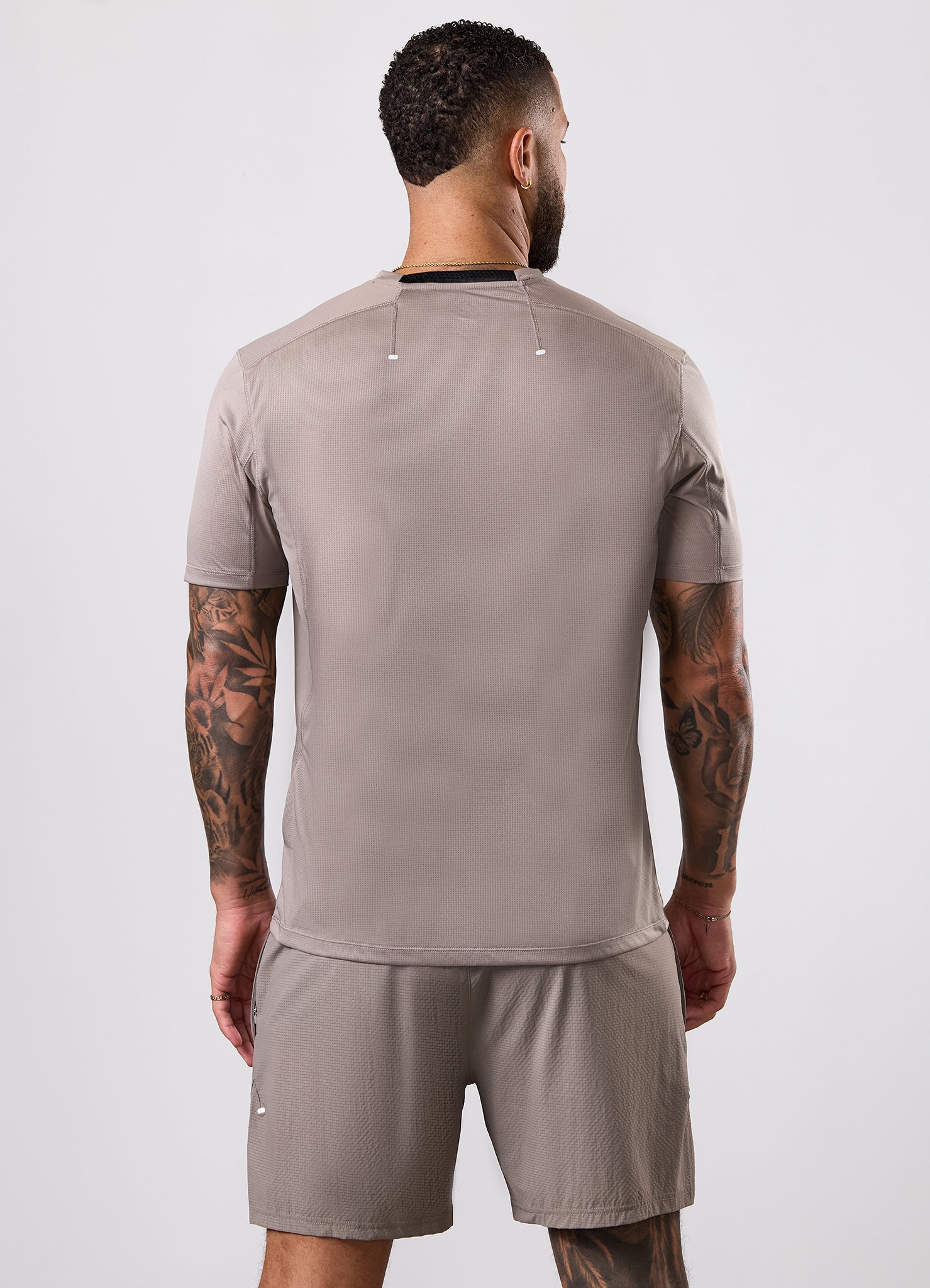 Gym King Energise T-Shirt - Truffle