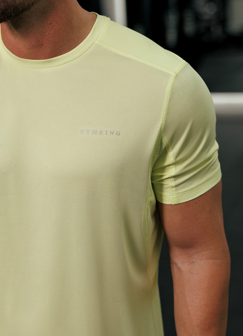 Gym King Energise Tee - Lime Twist