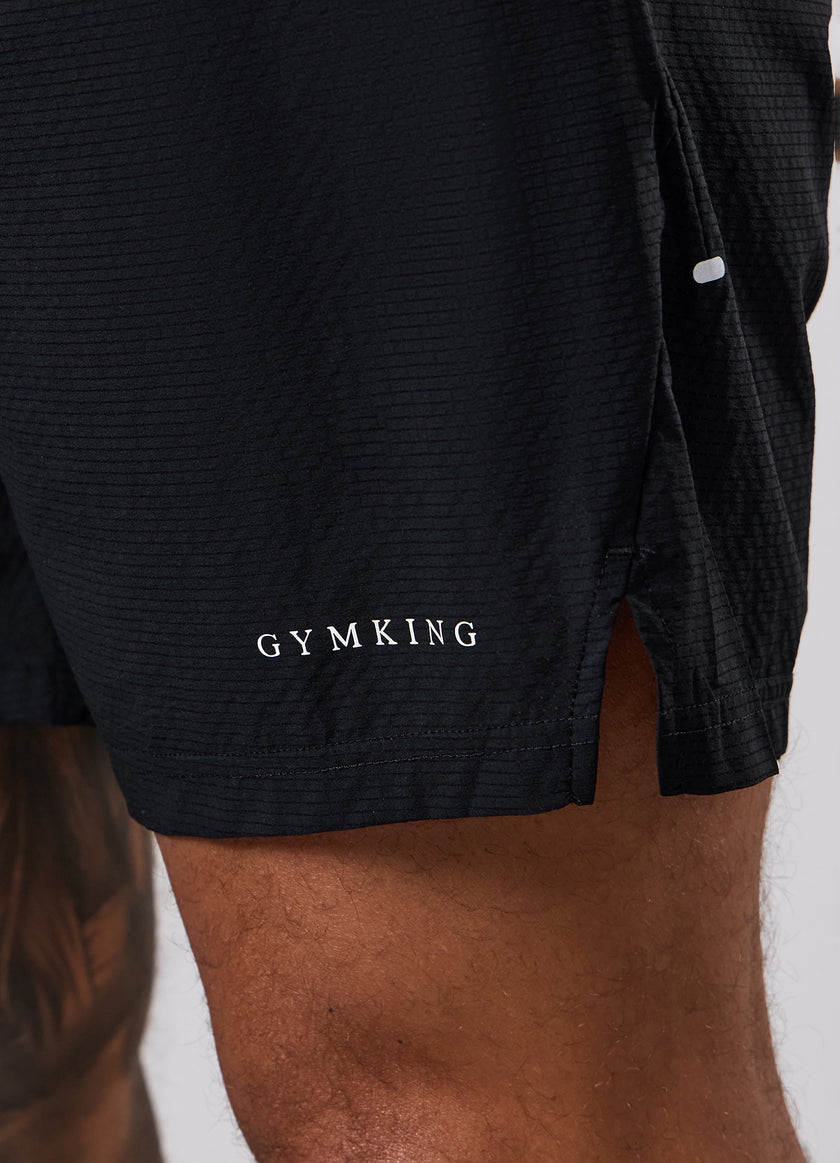 Gym King Energise 5" Short - Black
