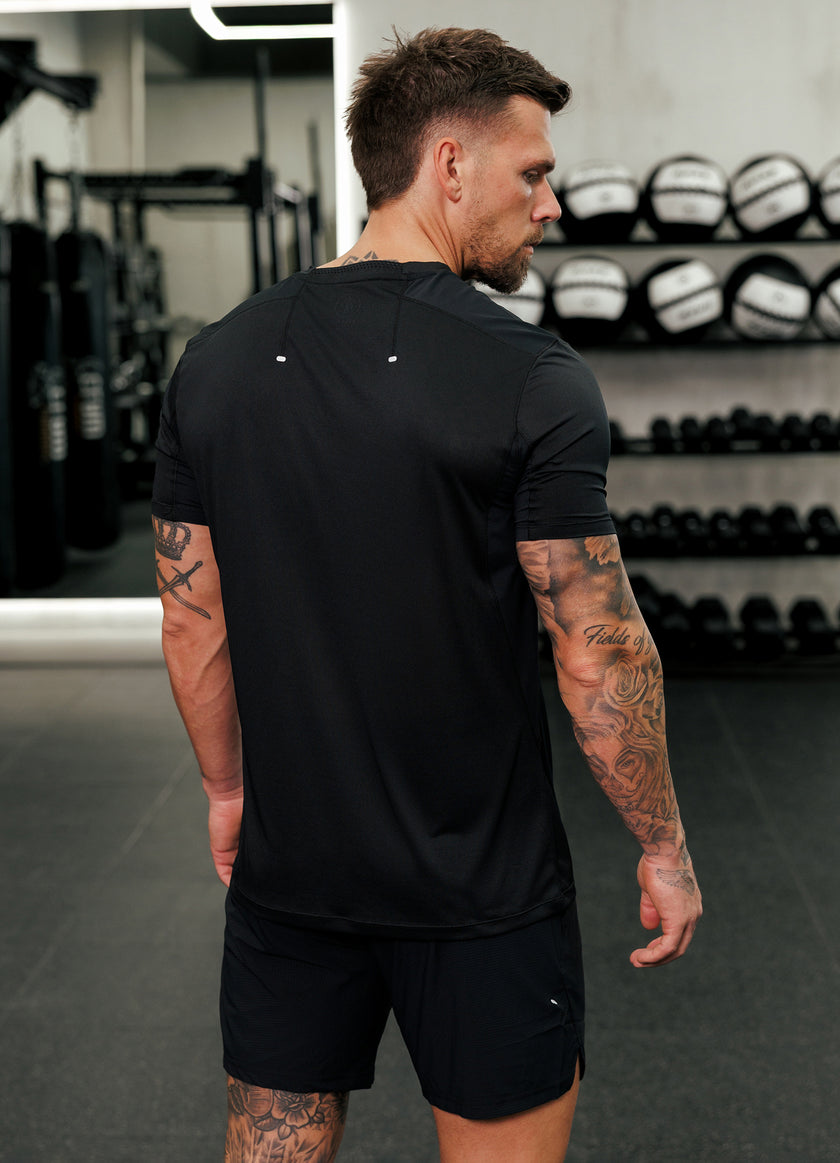 Gym King Energise Tee - Black