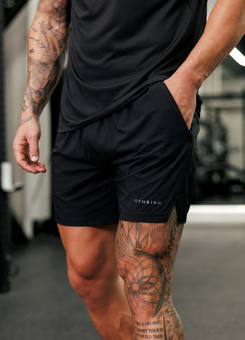Gym King Energise 5" Short - Black