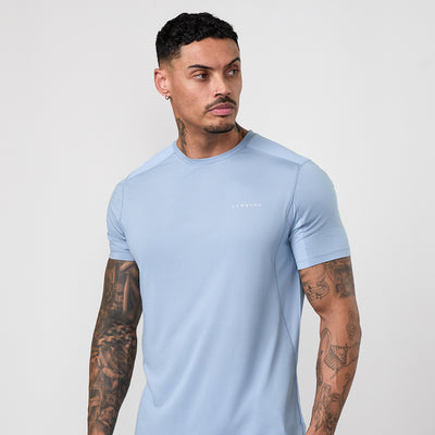 Gym King Energise Tee - Powder Blue