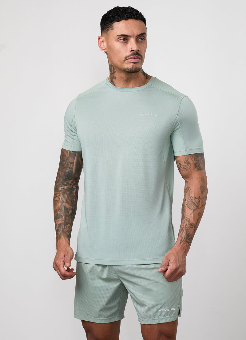 Gym King Energise Tee - Urban Sage