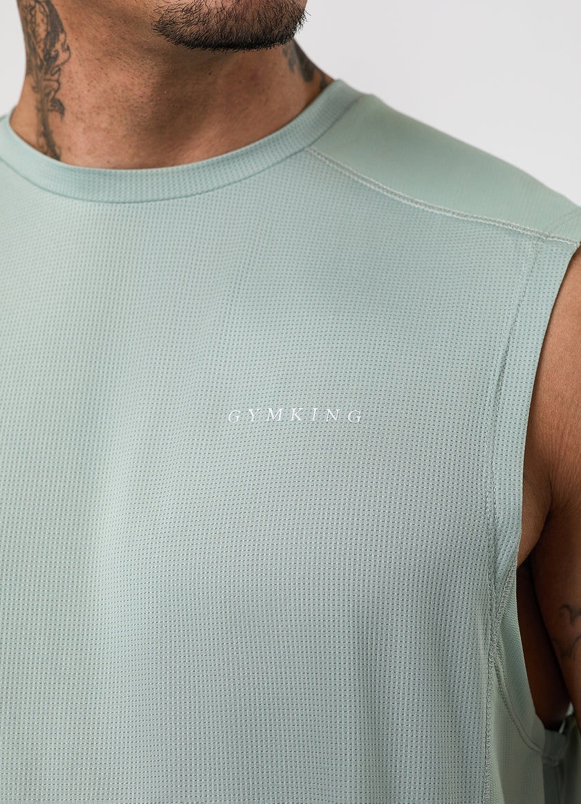 Gym King Energise Vest - Urban Sage