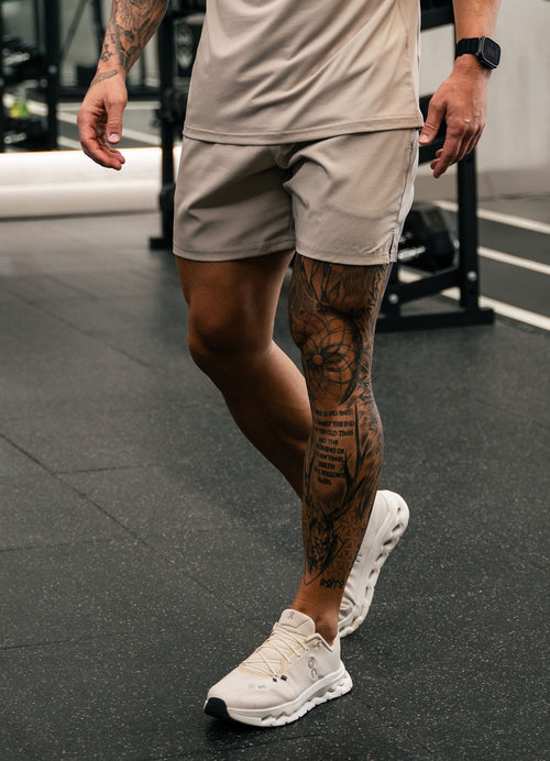 Gym King Energy Linear Short - Stoneware
