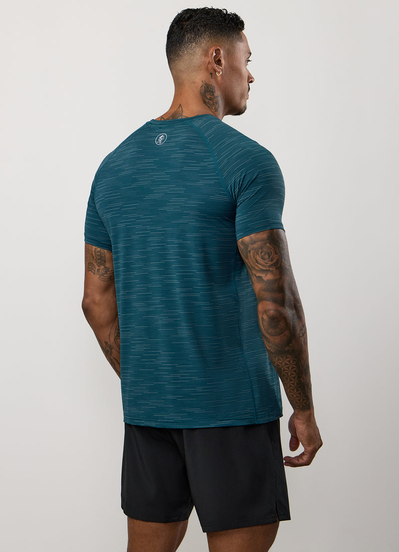 Gym King Energy Grindle Tee - Dark Teal Grindle
