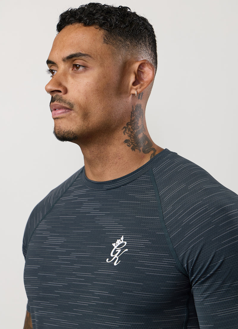 Gym King Energy Grindle Tee - Graphite Grindle