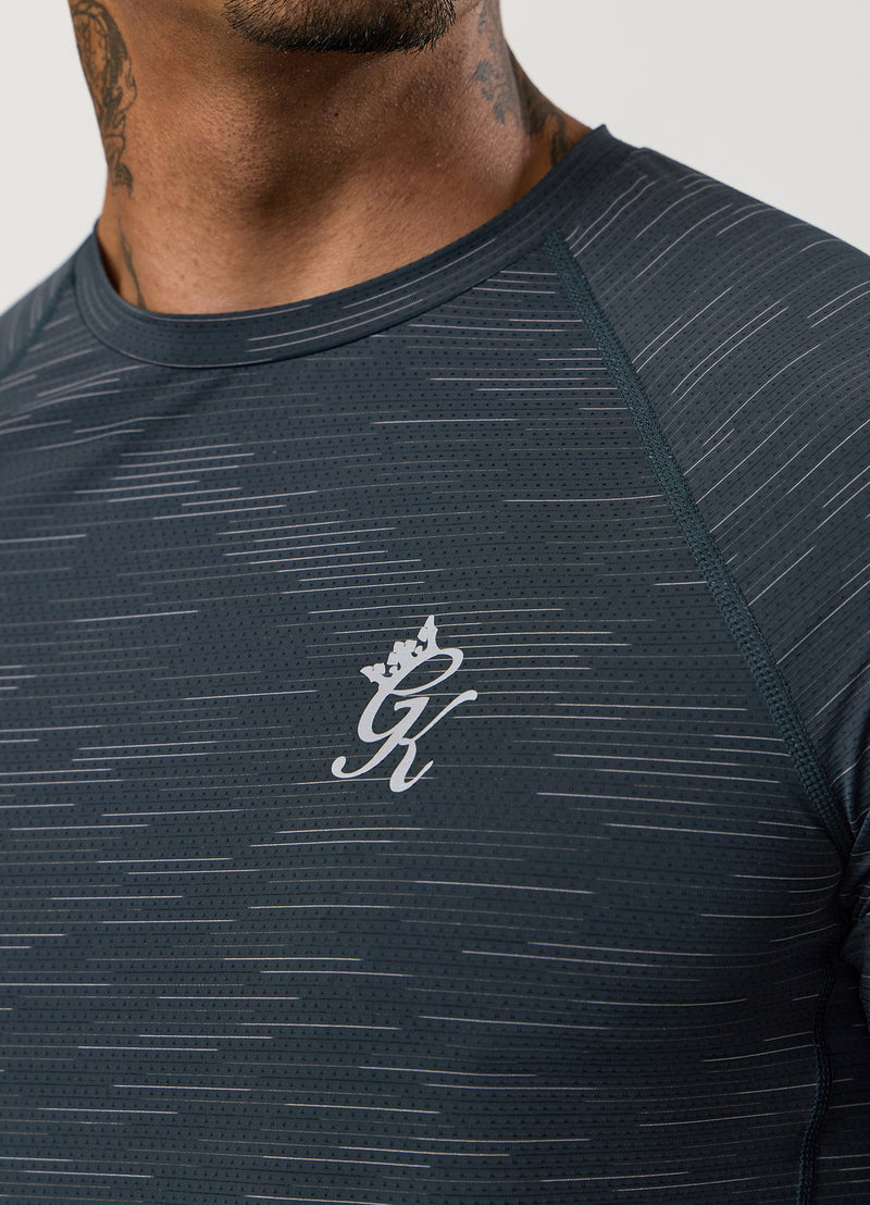 Gym King Energy Grindle Tee - Graphite Grindle