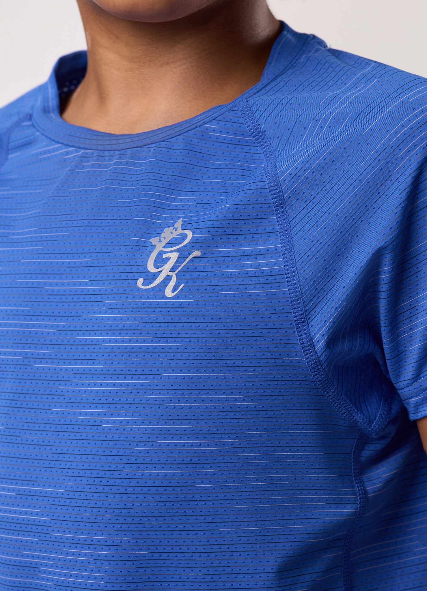 Gym King Kids Energy Grindle Tee - Royal Azure