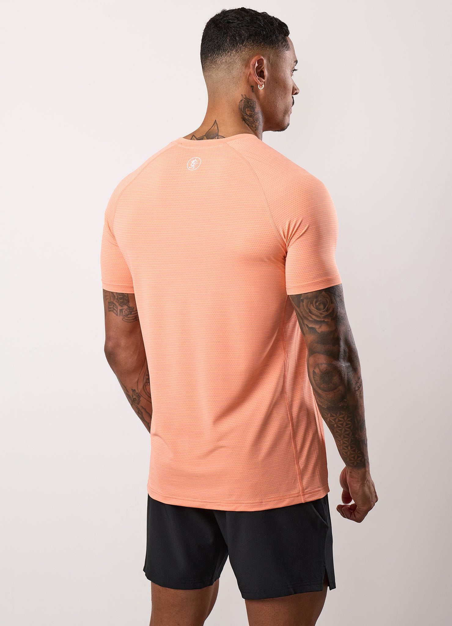 Gym King Energy Grindle Tee - Sunset Coral