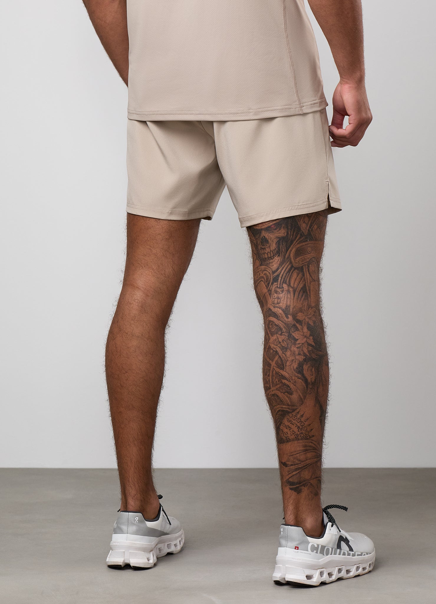 Gym King Energy Linear Short - Stoneware