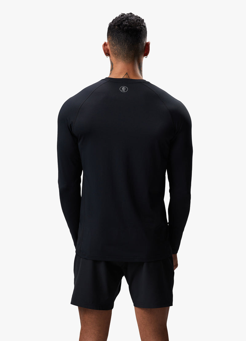 Gym King Energy Long Sleeve Tee - Black