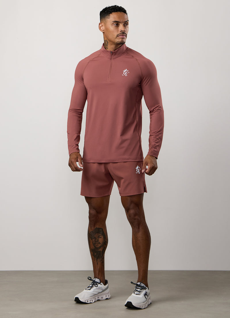 Gym King Energy 6" Short - Rust Red