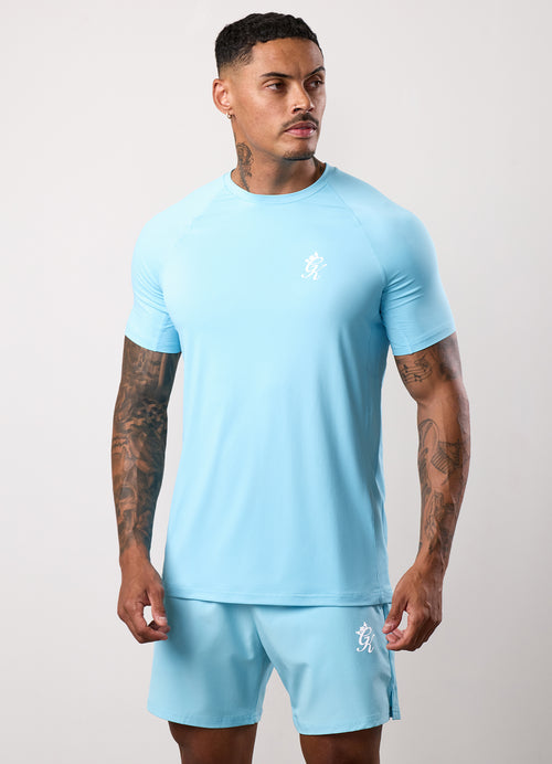 Gym King Energy T-Shirt - Ibiza Blue