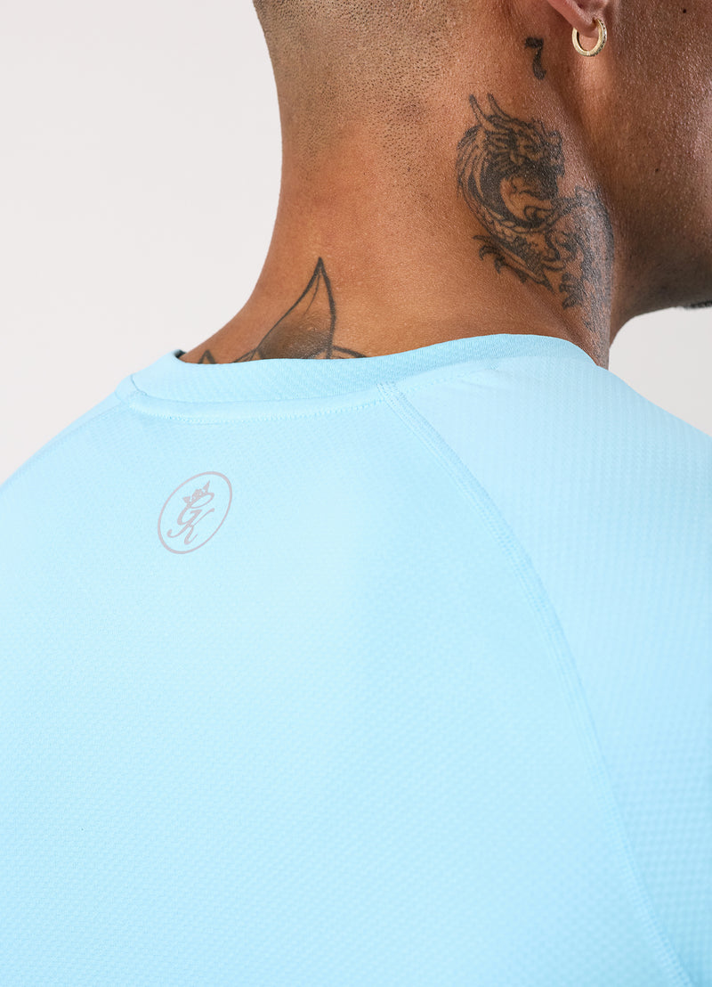 Gym King Energy Tee - Ibiza Blue