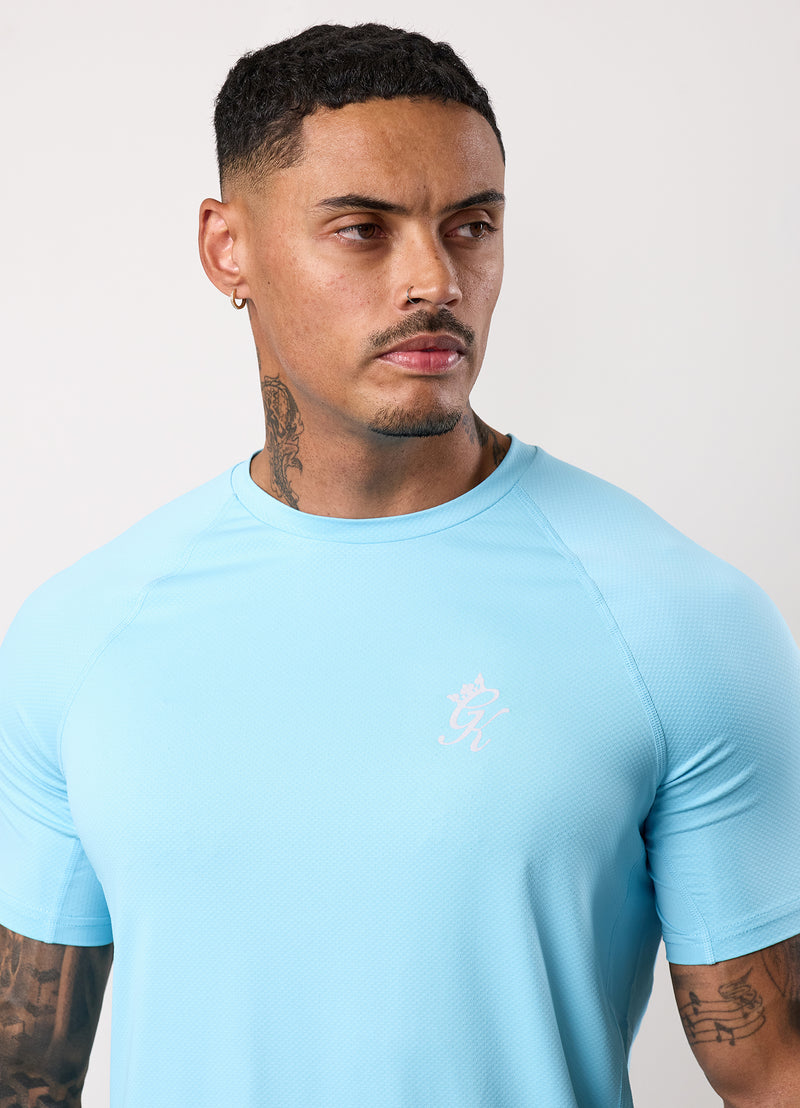 Gym King Energy Tee - Ibiza Blue