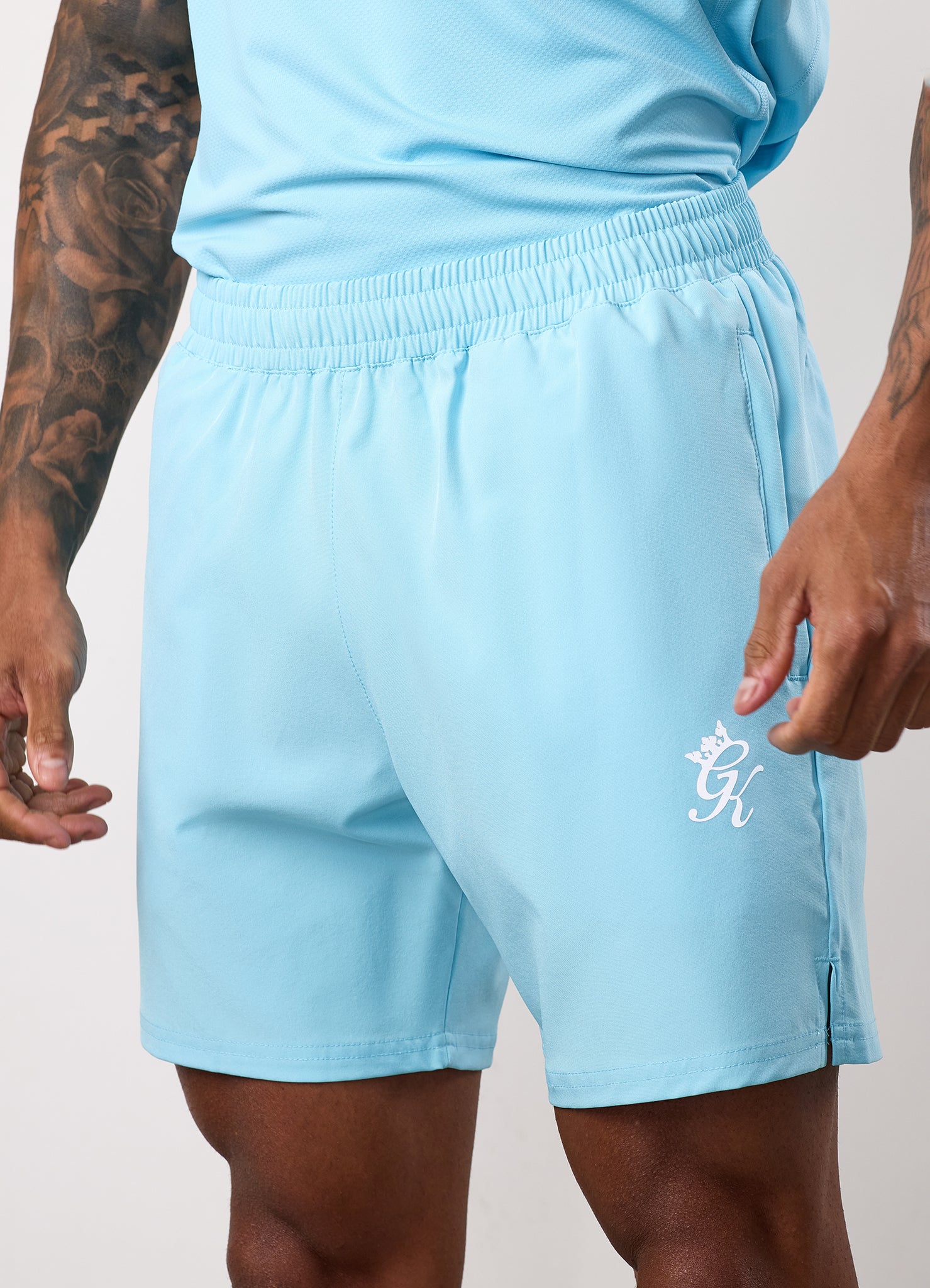 Gym King Energy 6" Short - Ibiza Blue