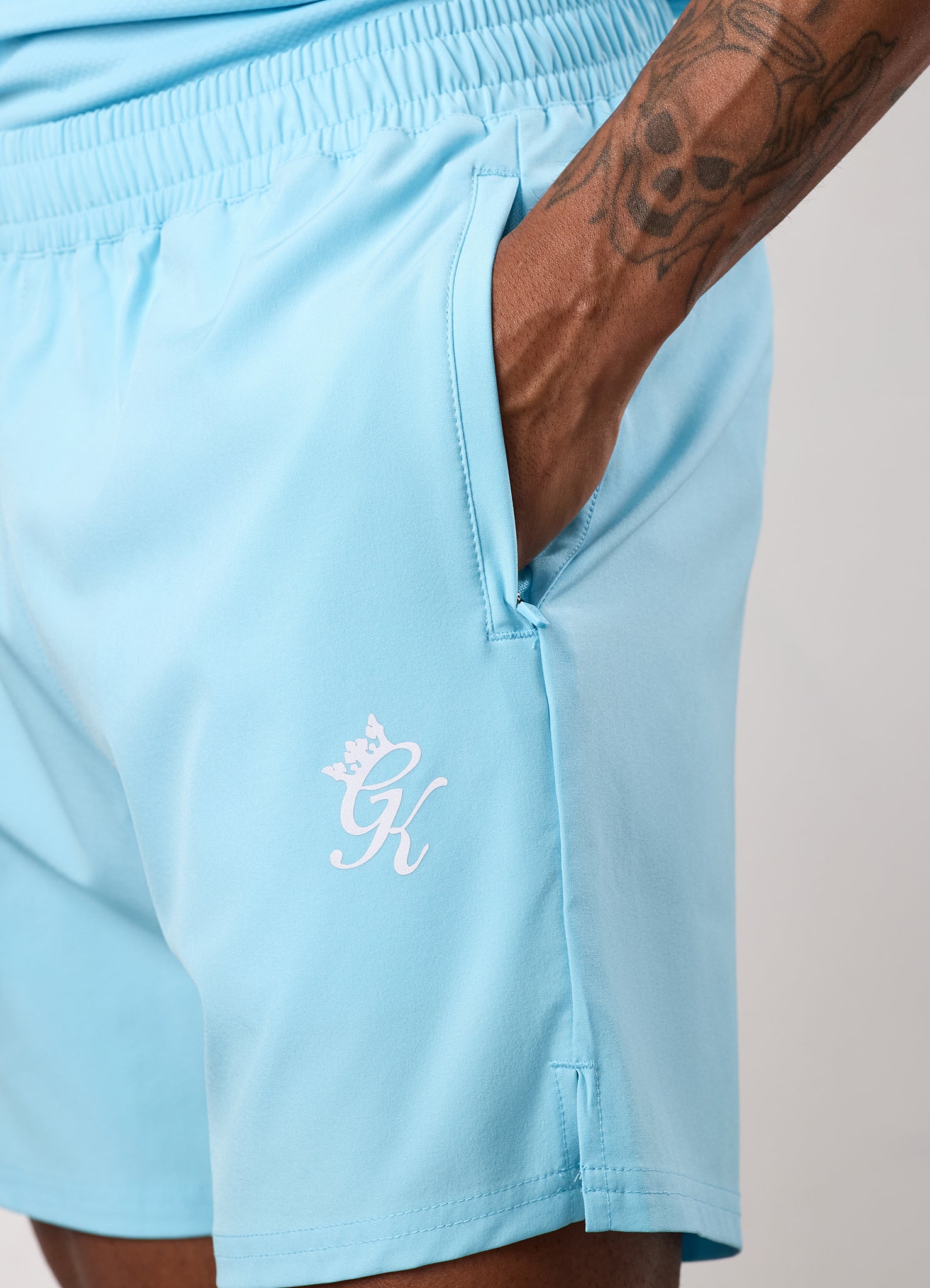 Gym King Energy 6" Short - Ibiza Blue