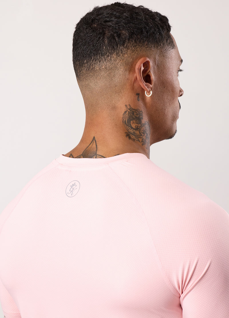 Gym King Energy Tee - Light Pink