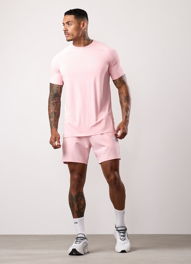 Gym King Energy Tee - Light Pink