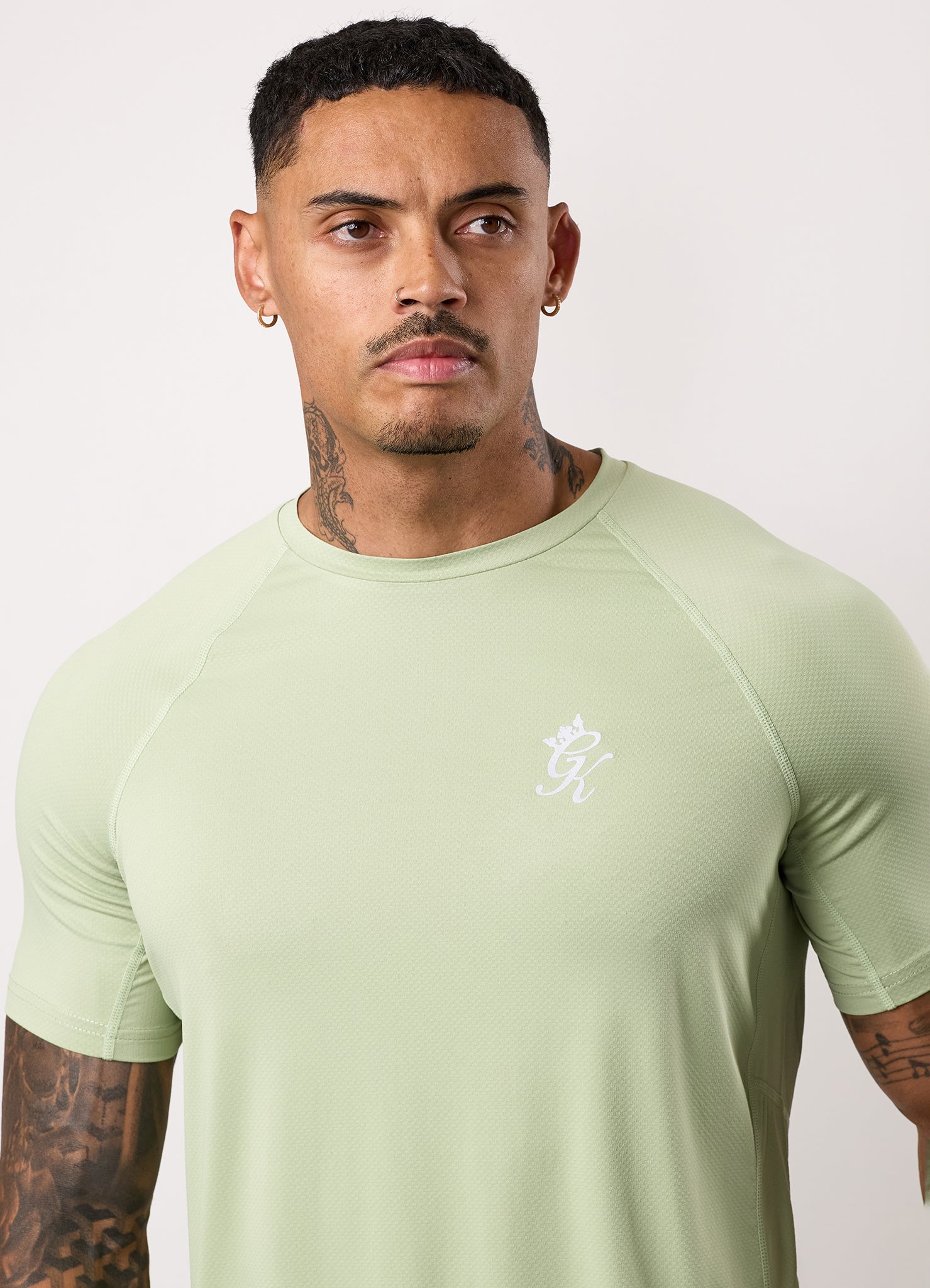 Gym King Energy Tee - Washed Sage