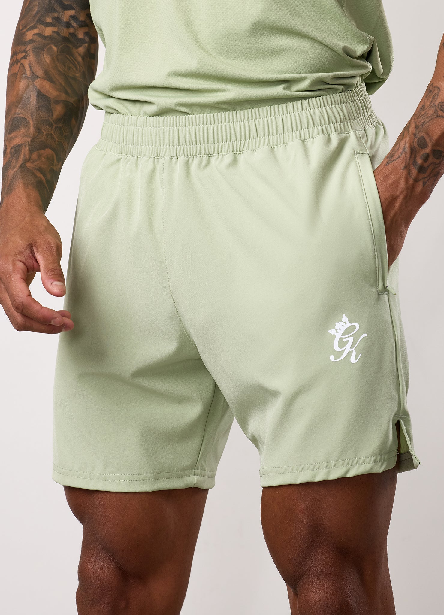 Gym King Energy 6" Short - Washed Sage
