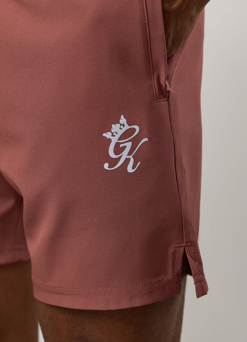 Gym King Energy 6" Short - Rust Red