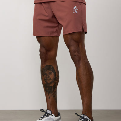 Gym King Energy 6" Short - Rust Red