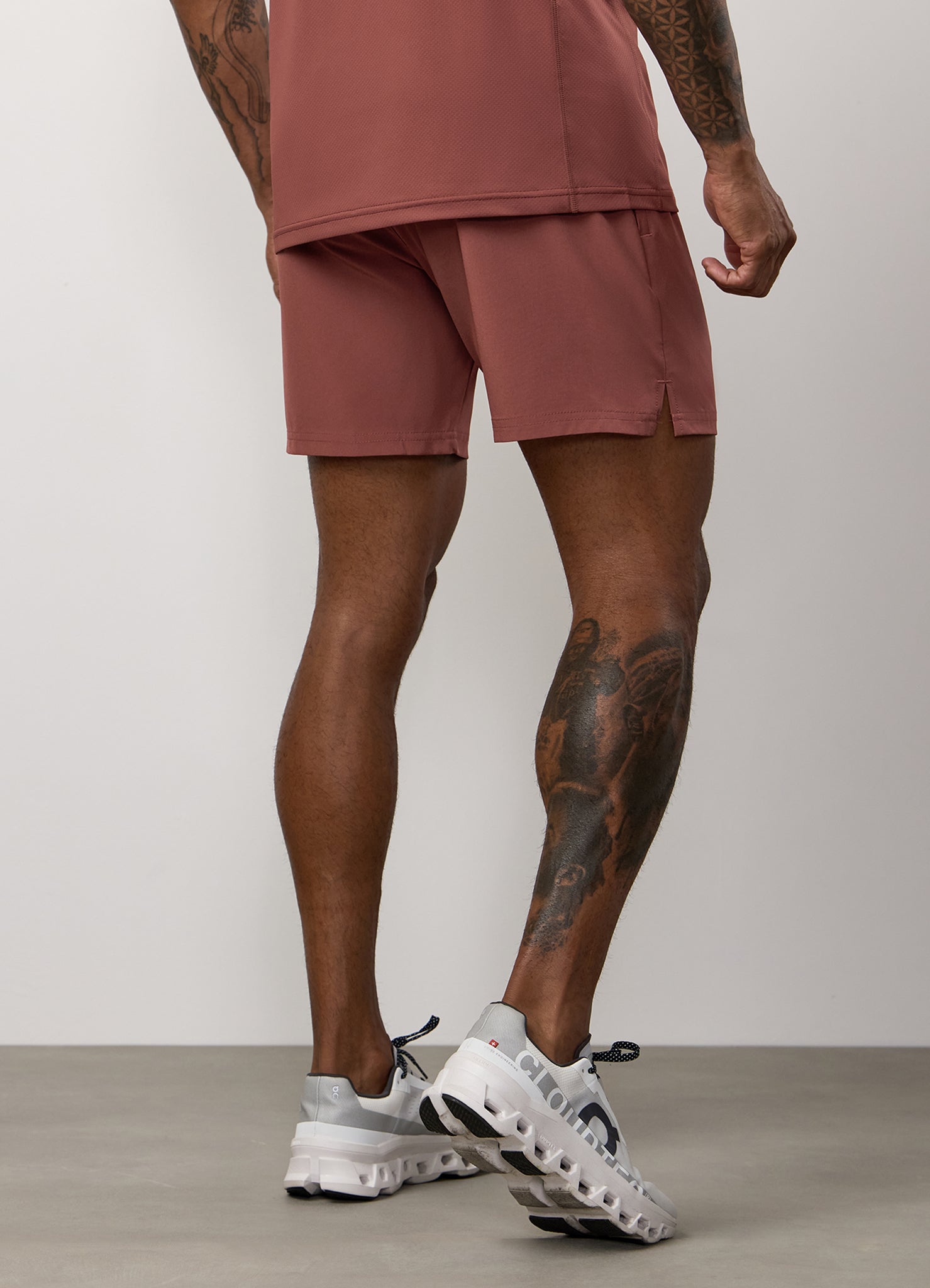 Gym King Energy 6" Short - Rust Red