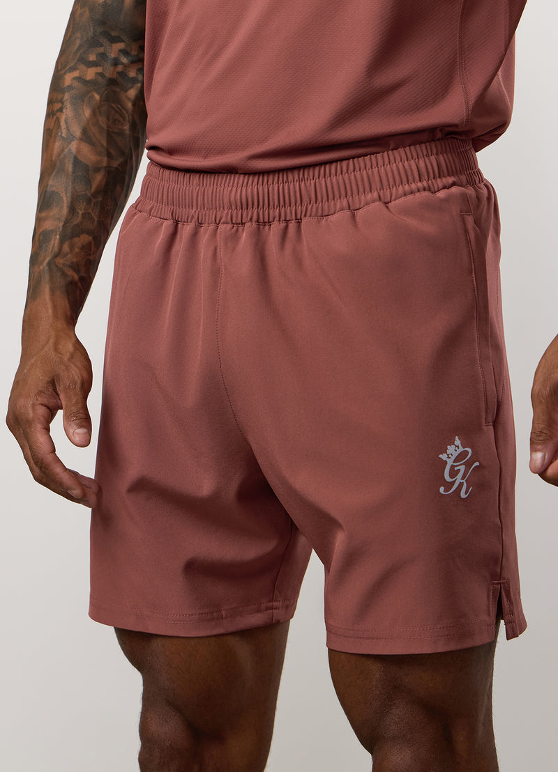Gym King Energy 6" Short - Rust Red