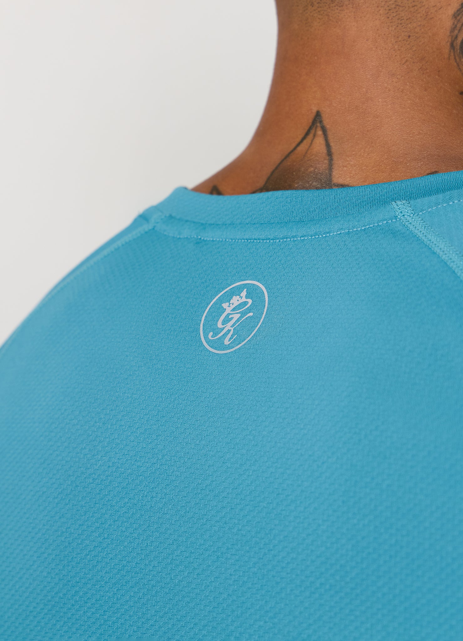 Gym King Energy Tee - Stormy Sky