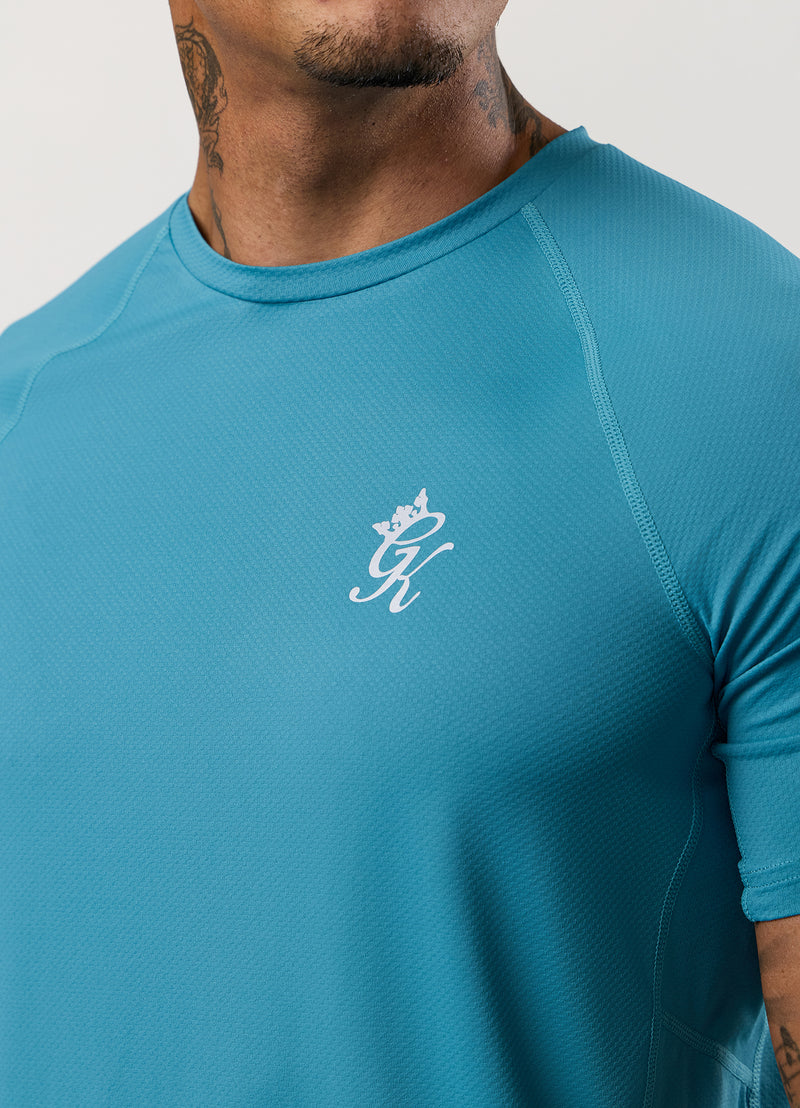 Gym King Energy Tee - Stormy Sky