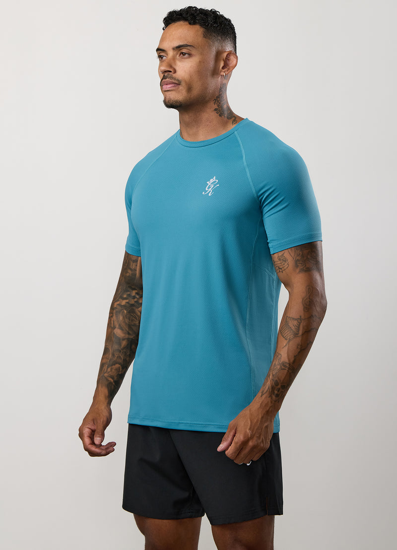 Gym King Energy Tee - Stormy Sky
