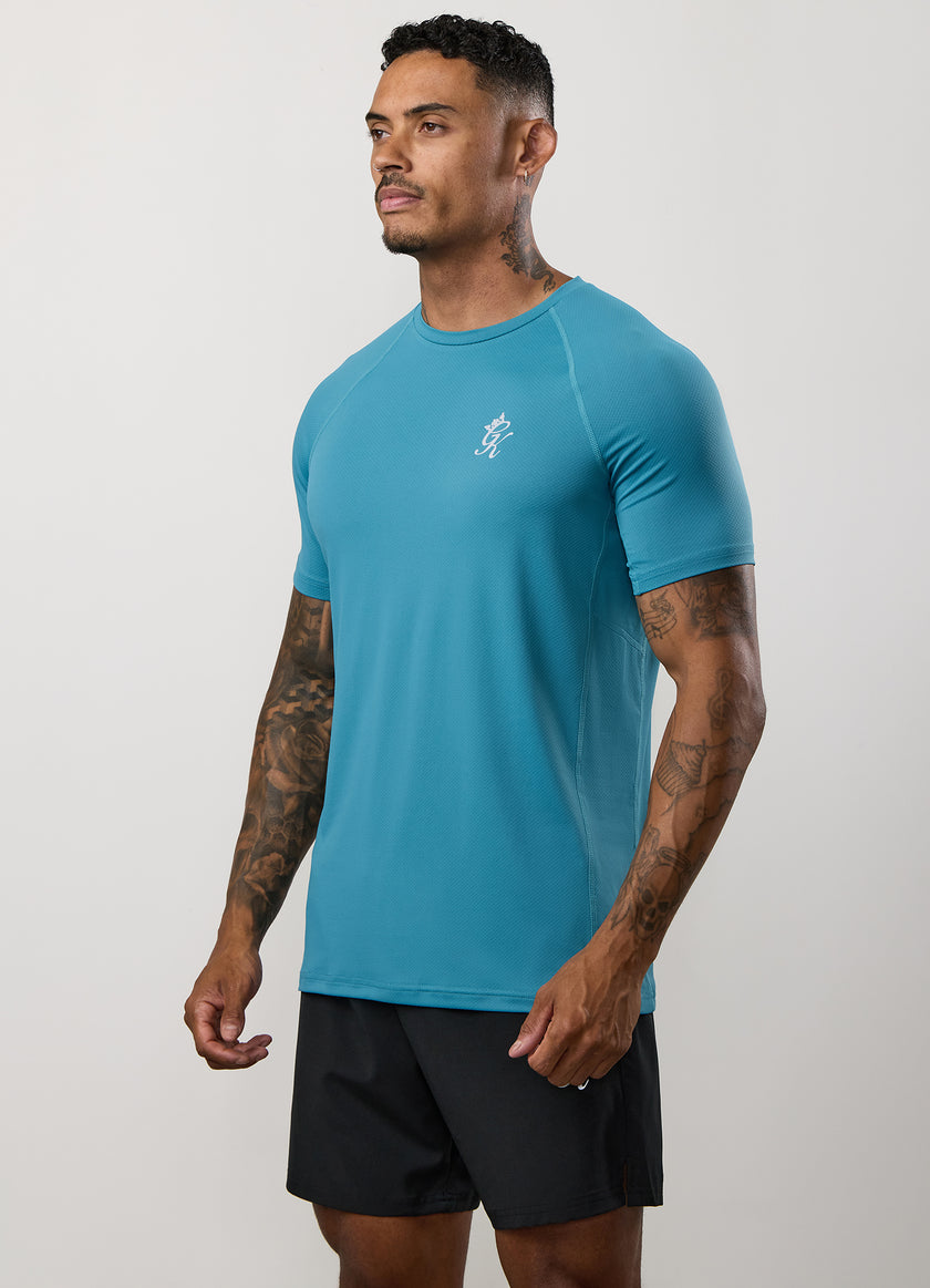 Gym King Energy Tee - Stormy Sky