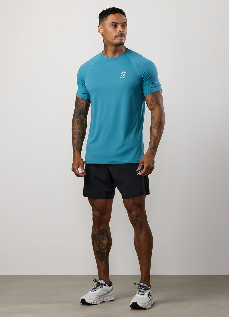 Gym King Energy Tee - Stormy Sky