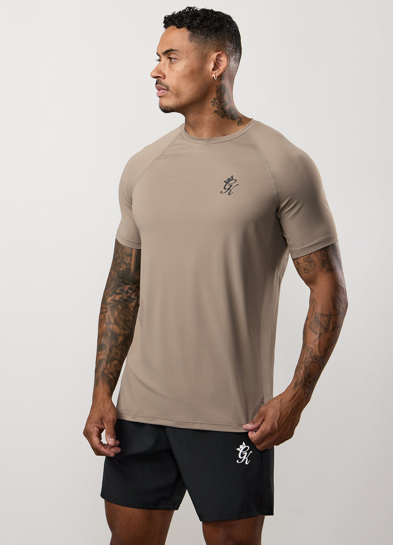 Gym King Energy Tee - Truffle