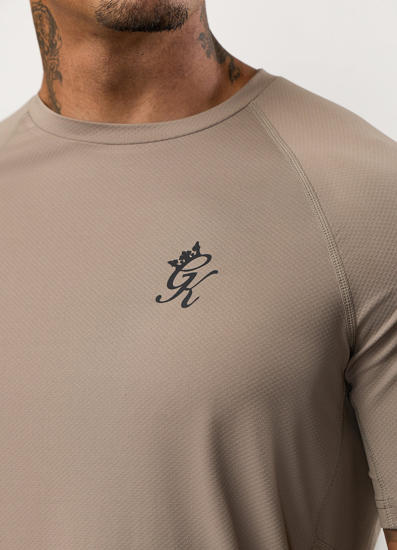 Gym King Energy Tee - Truffle