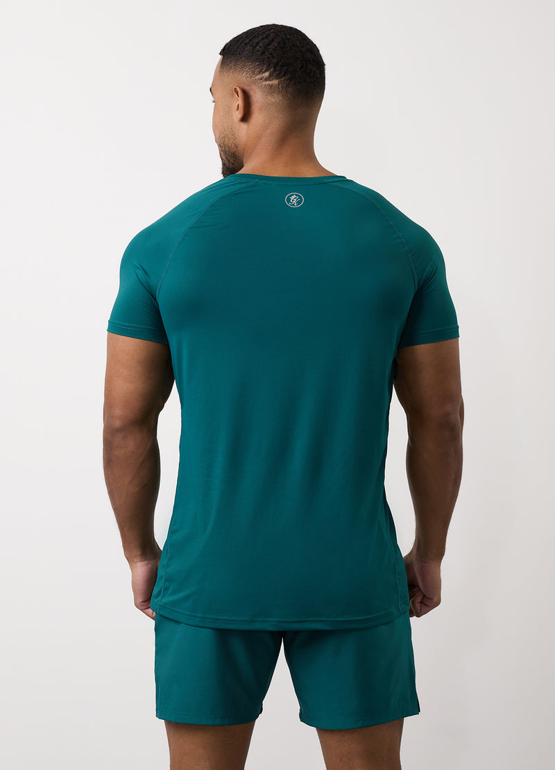 Gym King Energy Tee - Deep Pine