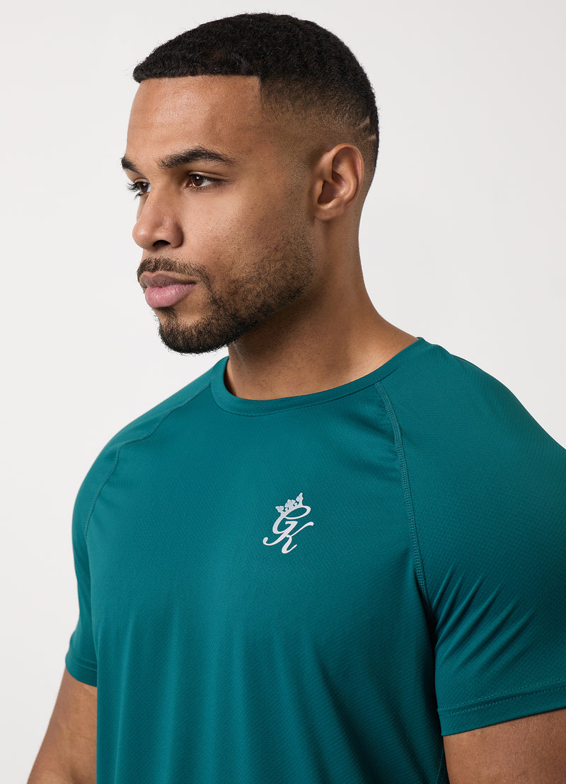 Gym King Energy Tee - Deep Pine