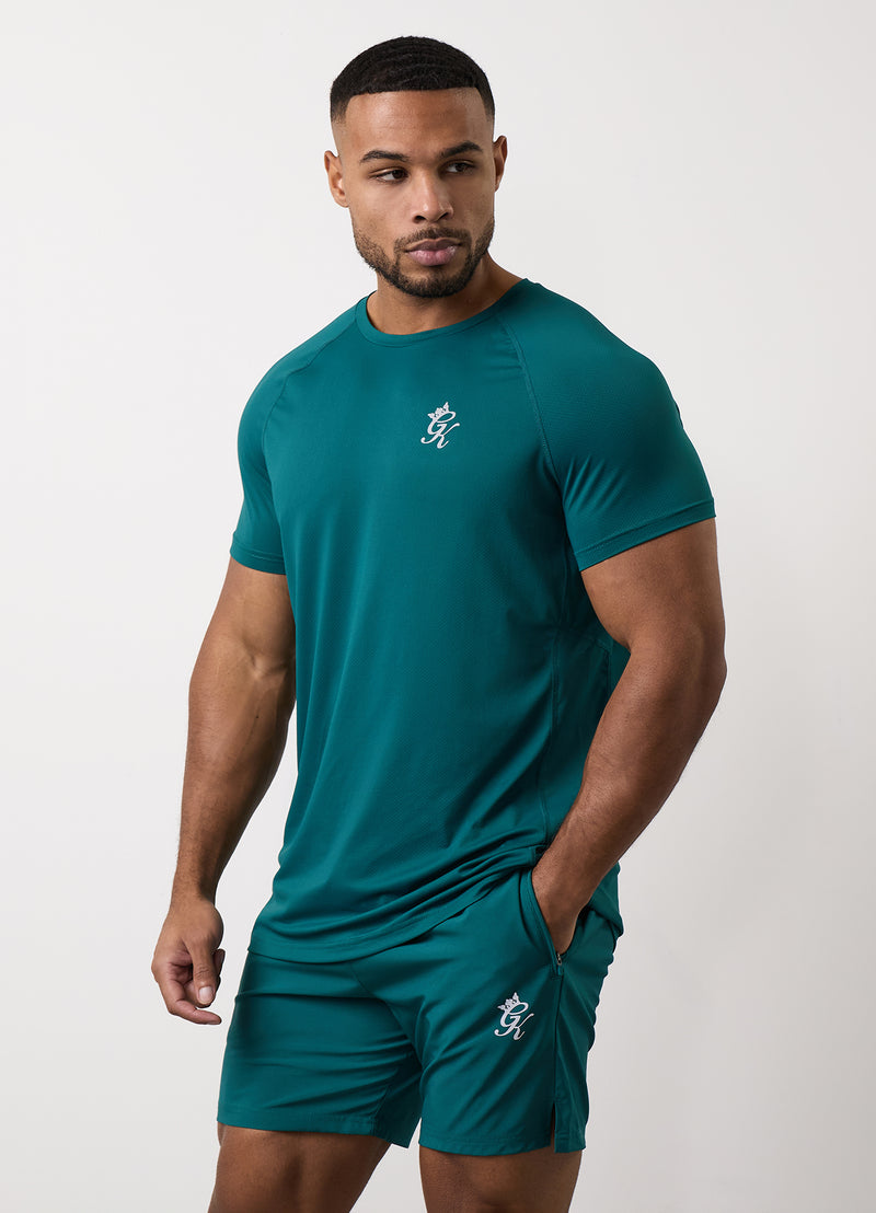 Gym King Energy Tee - Deep Pine