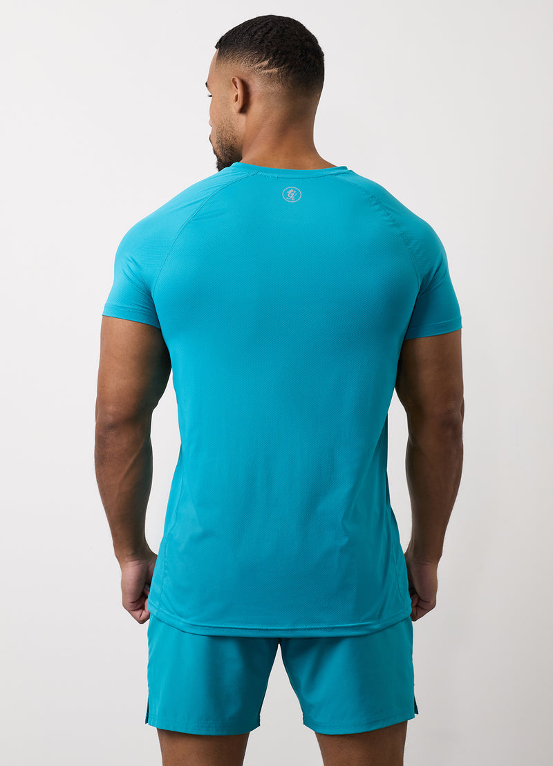 Gym King Energy Tee - Ocean Teal