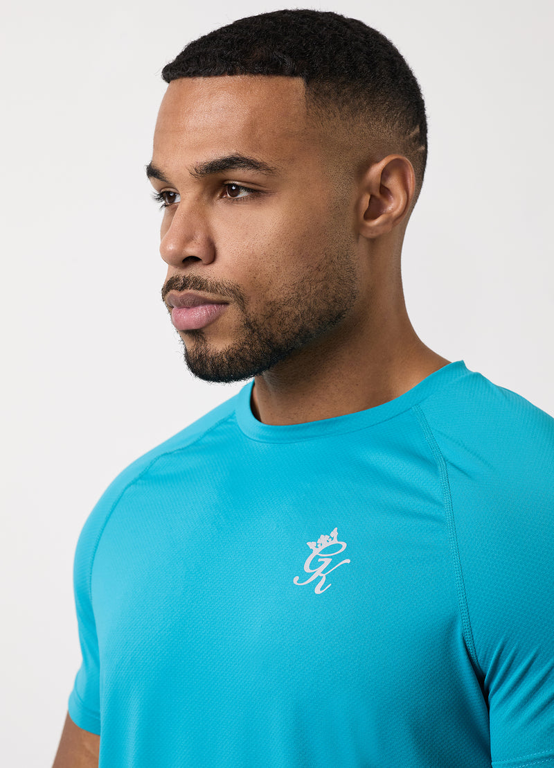 Gym King Energy Tee - Ocean Teal