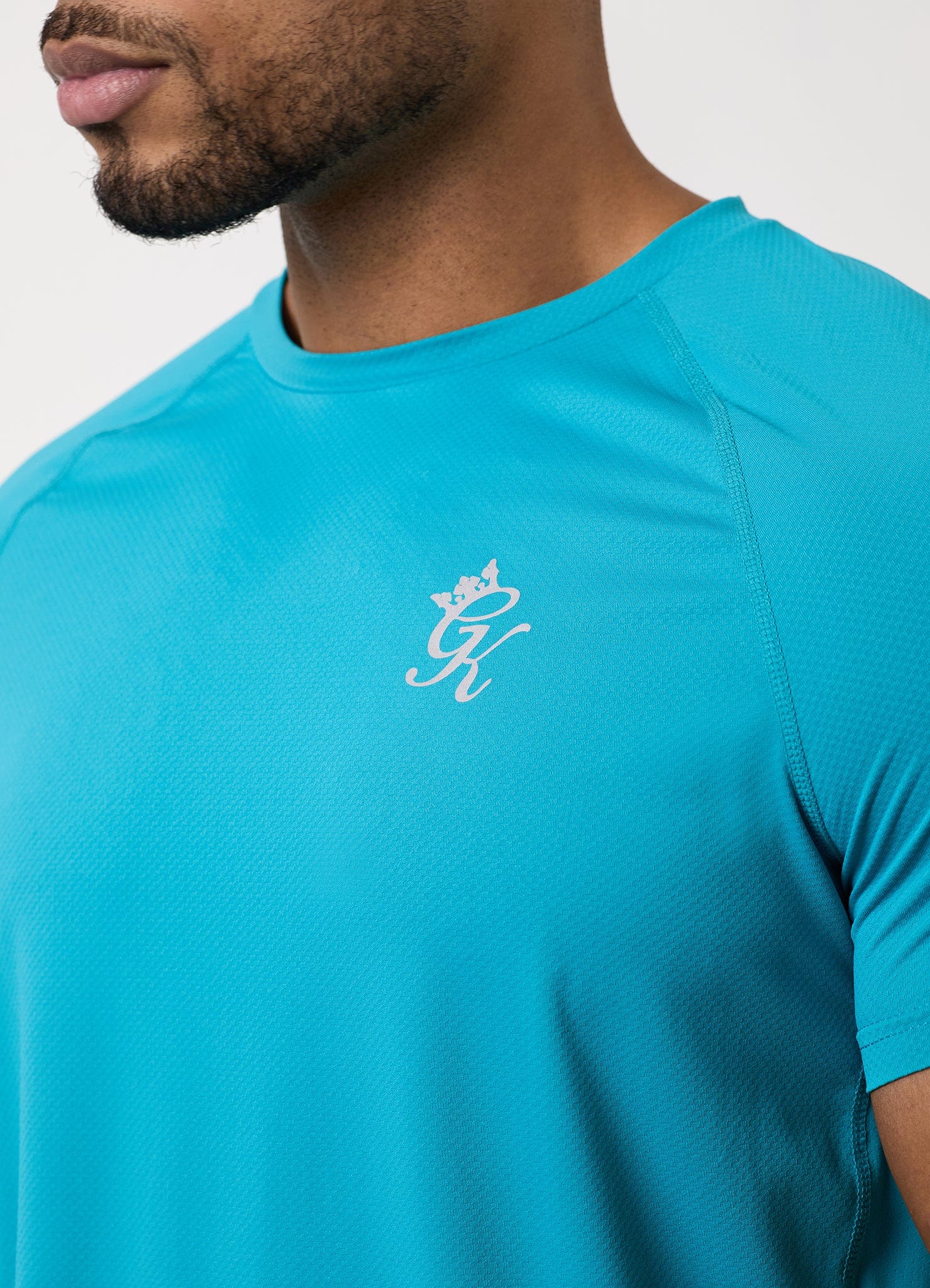 Gym King Energy Tee - Ocean Teal