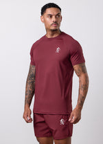 Gym King Energy T-Shirt - Claret thumbnail