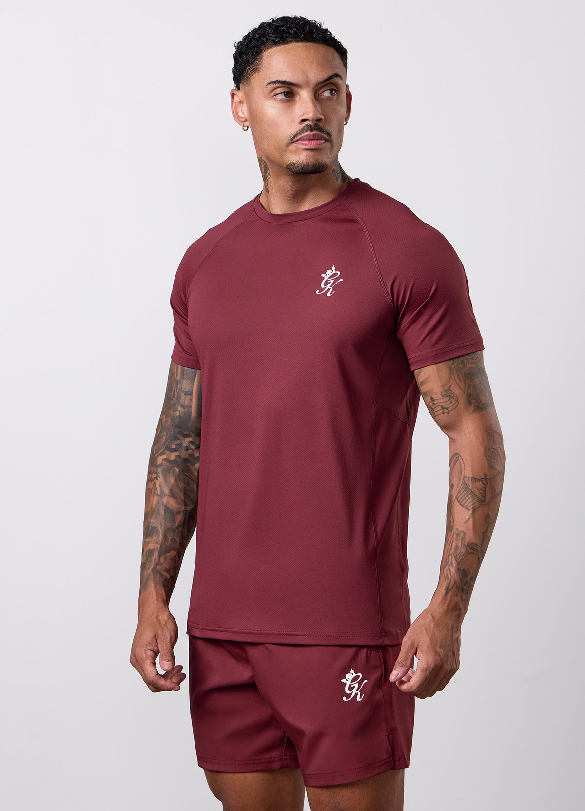 Gym King Energy T-Shirt - Claret