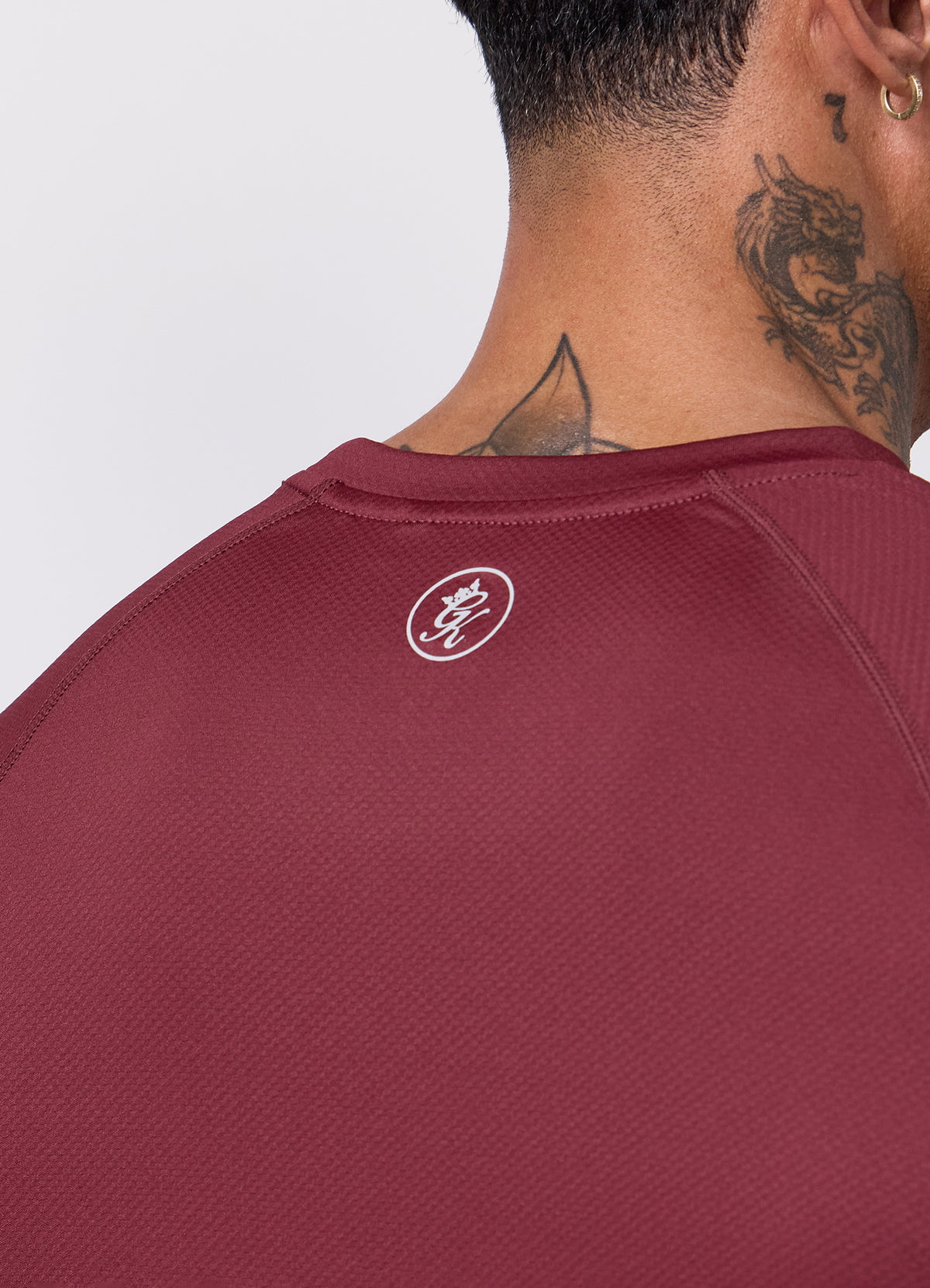 Gym King Energy T-Shirt - Claret