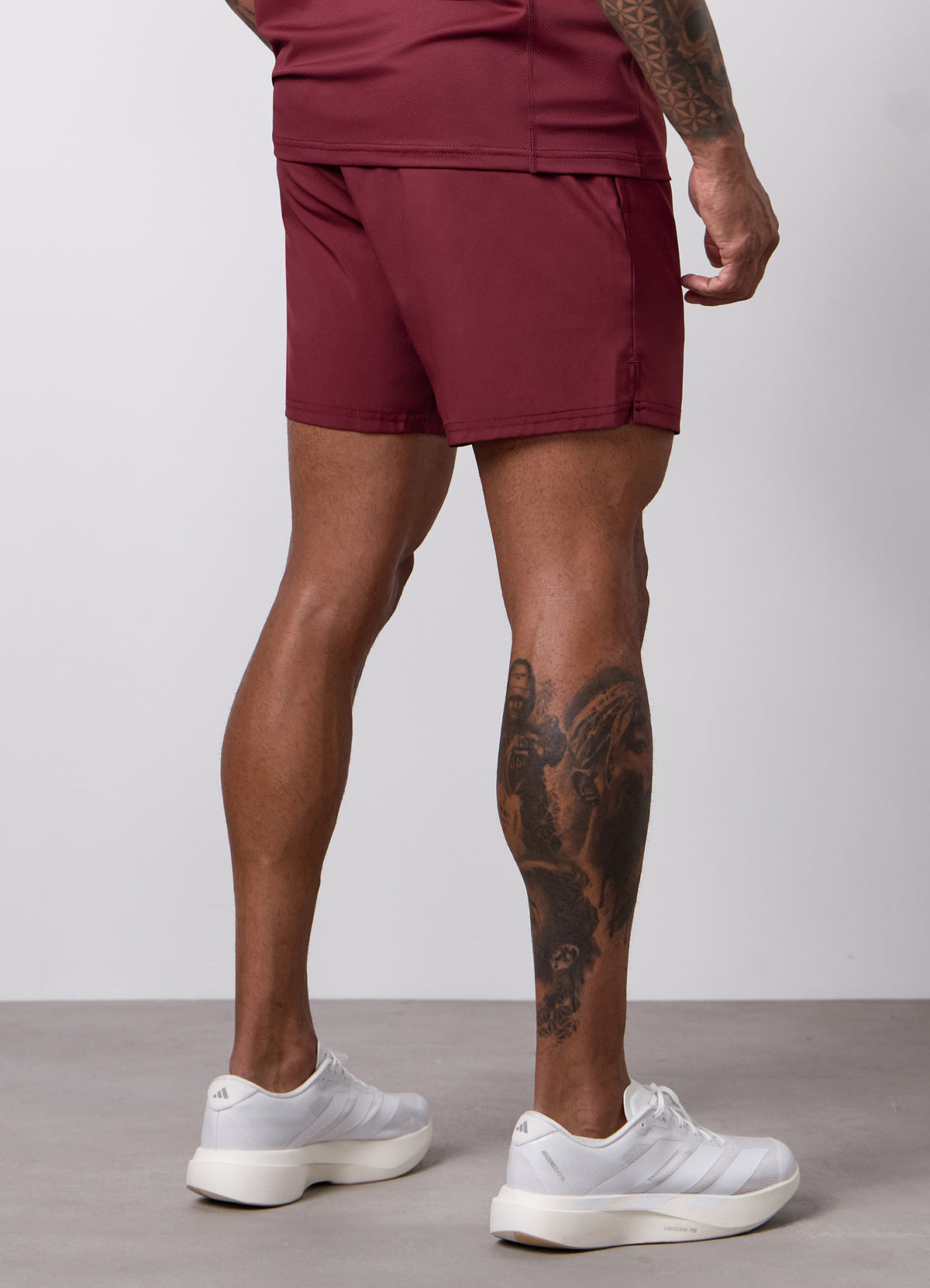 Gym King Energy Short 6" - Claret