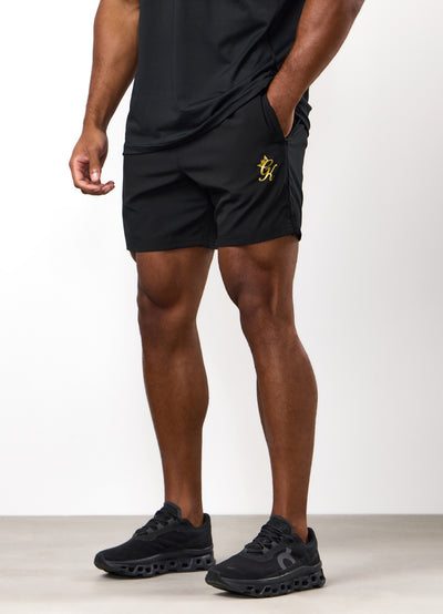 Gym King Energy 6” Short - Black/Gold